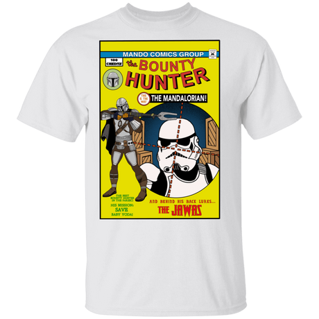 T-Shirts White / S The Bounty Hunter Comic T-Shirt