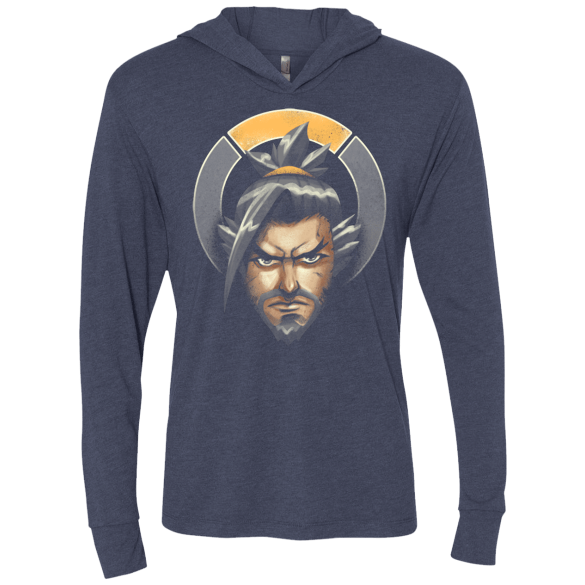 T-Shirts Vintage Navy / X-Small The Bowman Assassin Triblend Long Sleeve Hoodie Tee