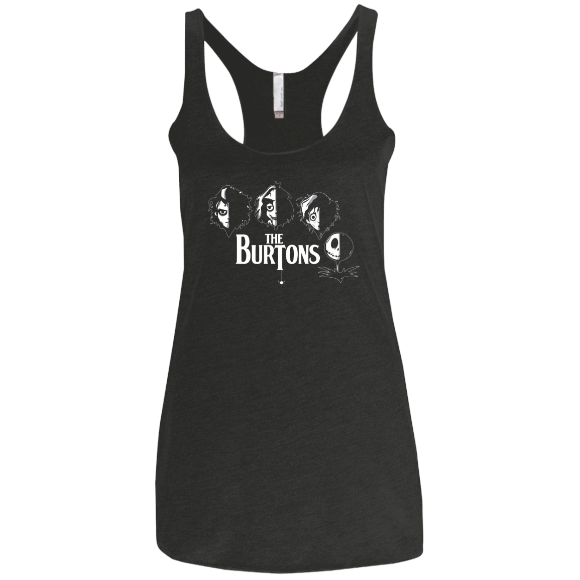 T-Shirts Vintage Black / X-Small The Burtons Women's Triblend Racerback Tank