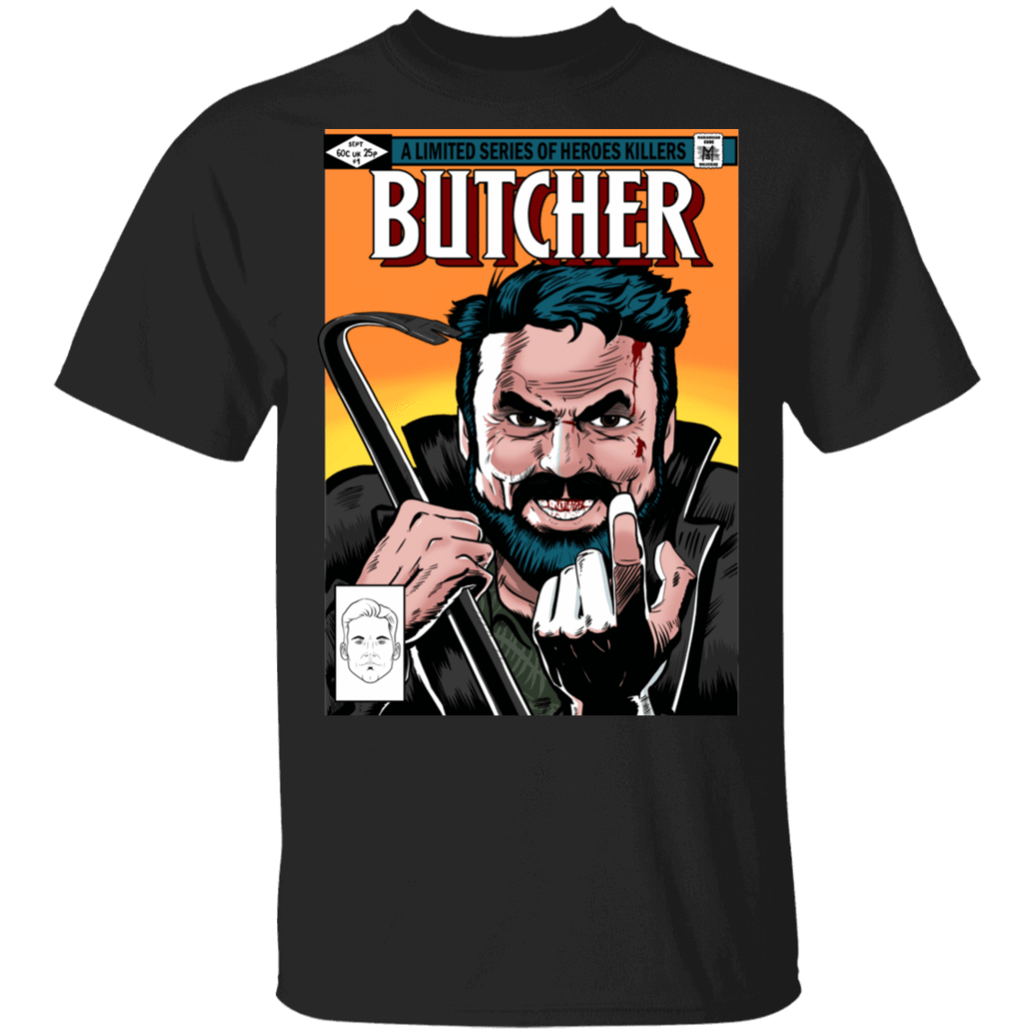 T-Shirts Black / S The Butcher T-Shirt