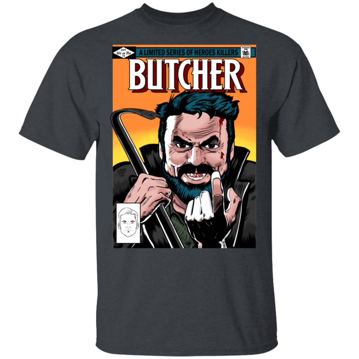 T-Shirts Dark Heather / S The Butcher T-Shirt
