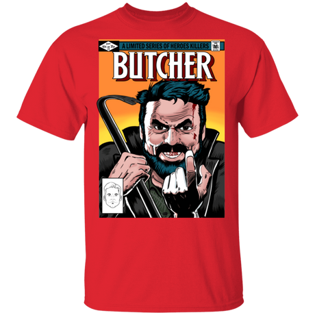 T-Shirts Red / S The Butcher T-Shirt