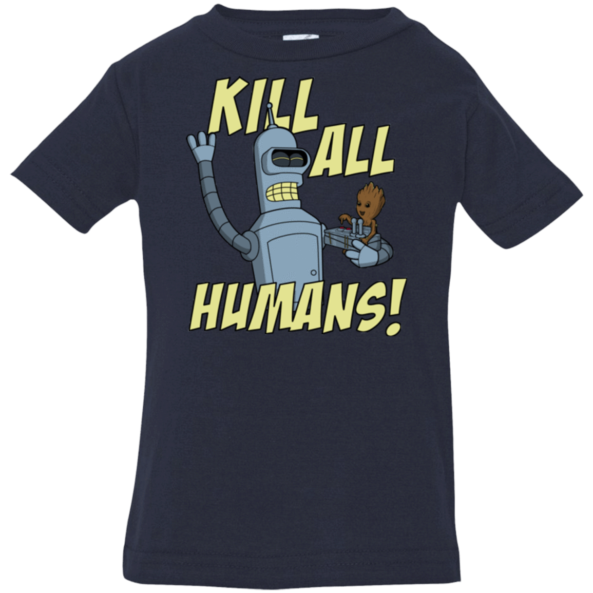 T-Shirts Navy / 6 Months The Button Friends Infant PremiumT-Shirt