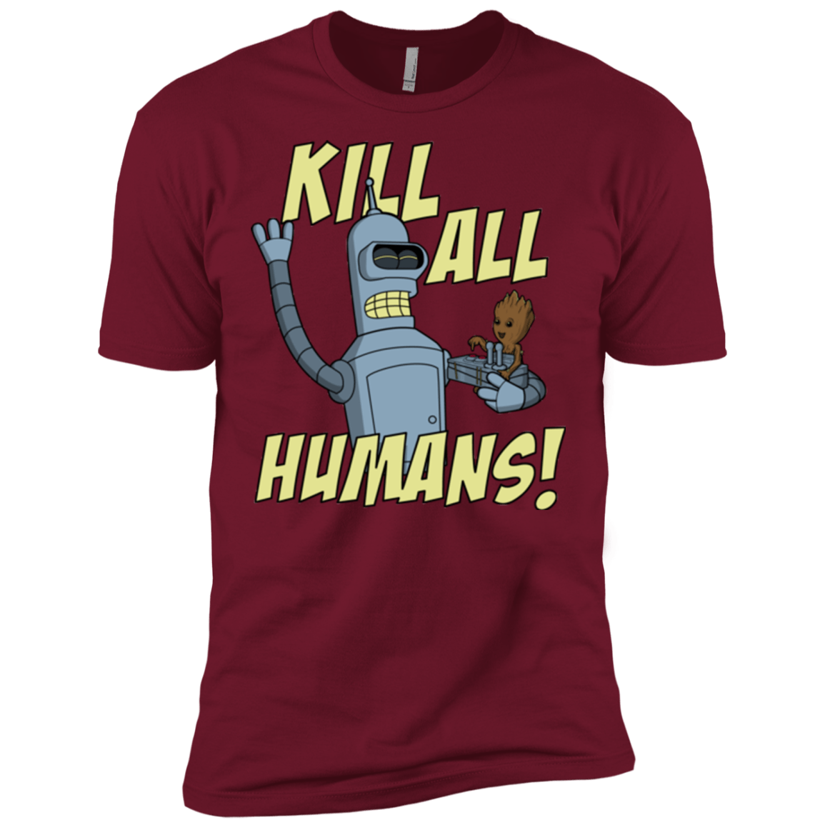 T-Shirts Cardinal / X-Small The Button Friends Men's Premium T-Shirt