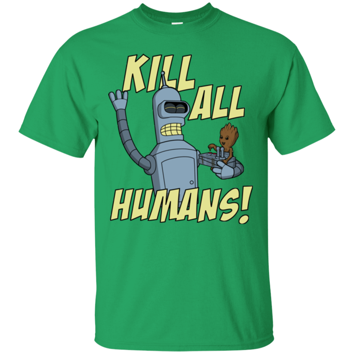 T-Shirts Irish Green / Small The Button Friends T-Shirt