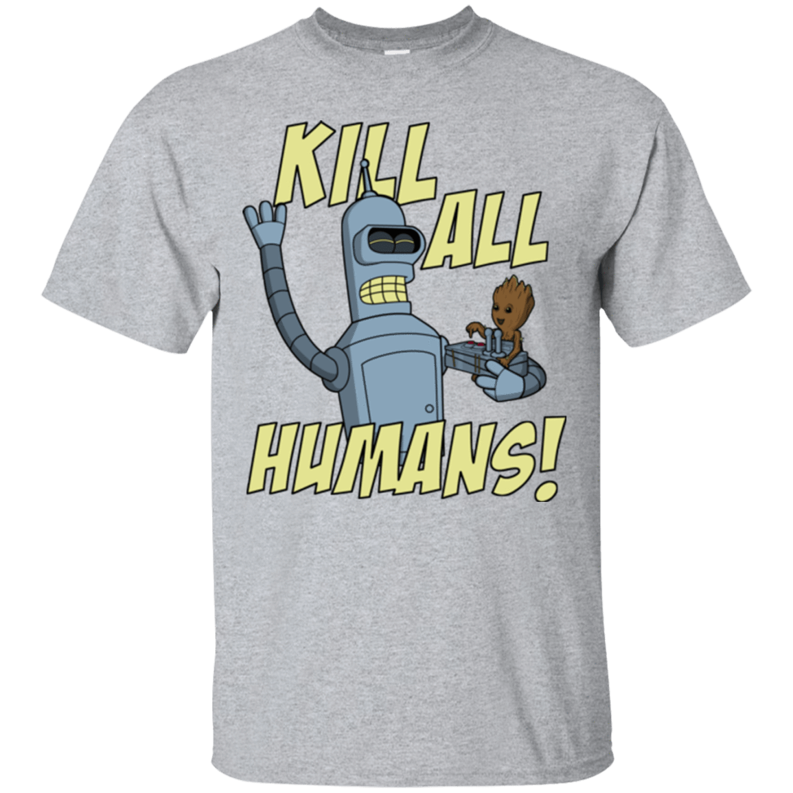 T-Shirts Sport Grey / Small The Button Friends T-Shirt