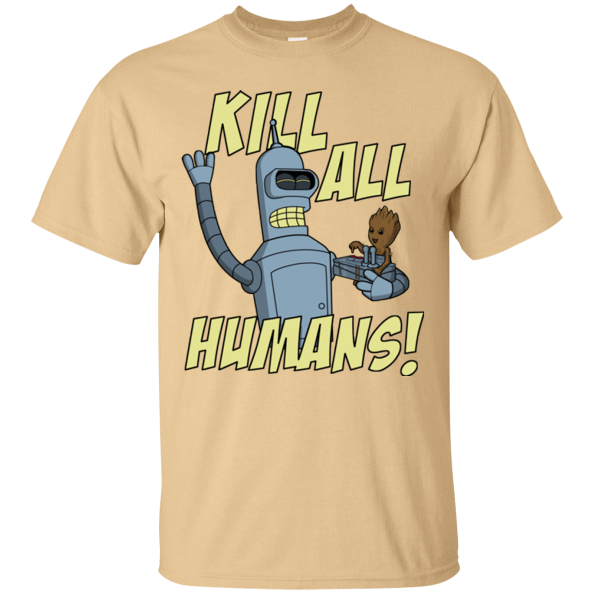 T-Shirts Vegas Gold / Small The Button Friends T-Shirt