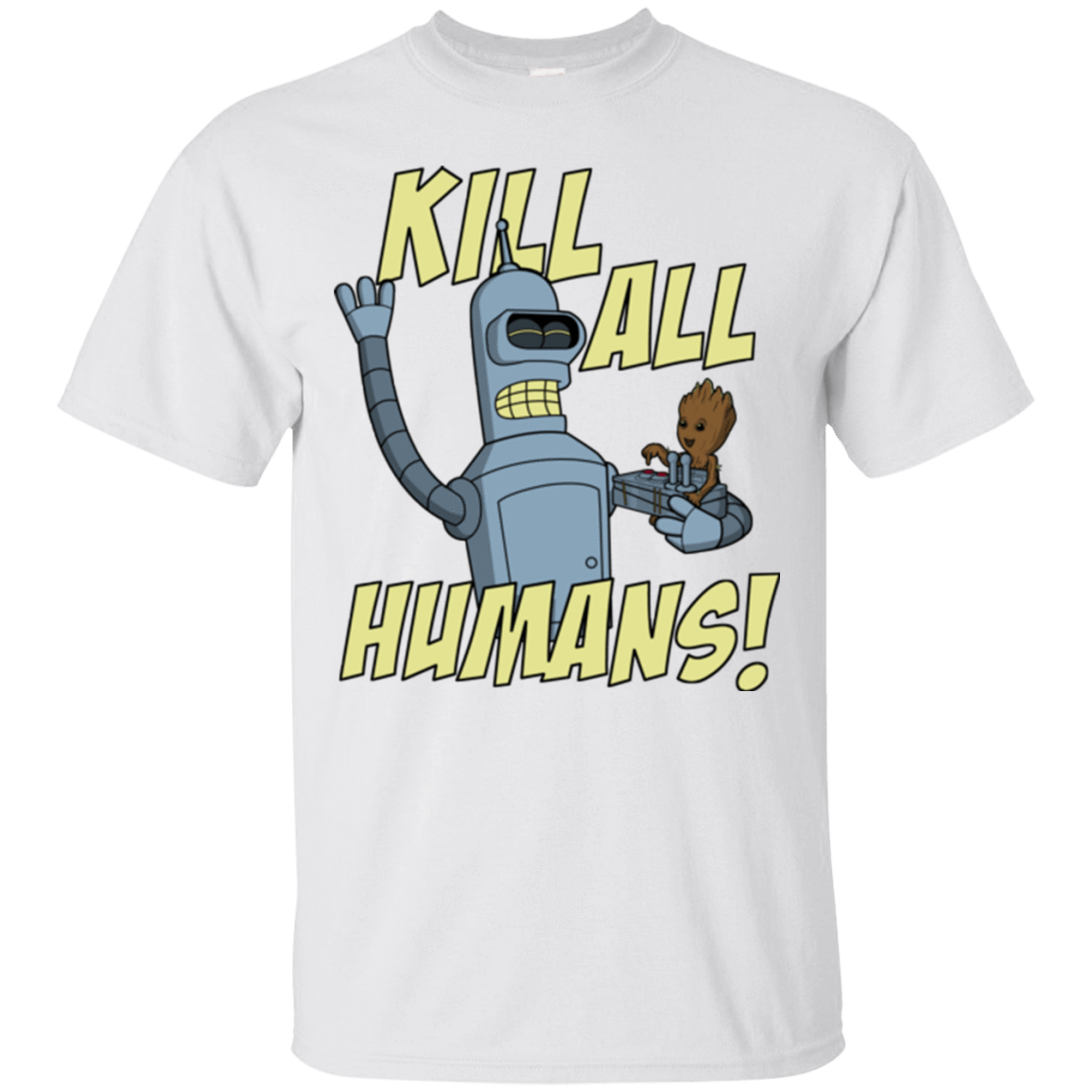 T-Shirts White / Small The Button Friends T-Shirt