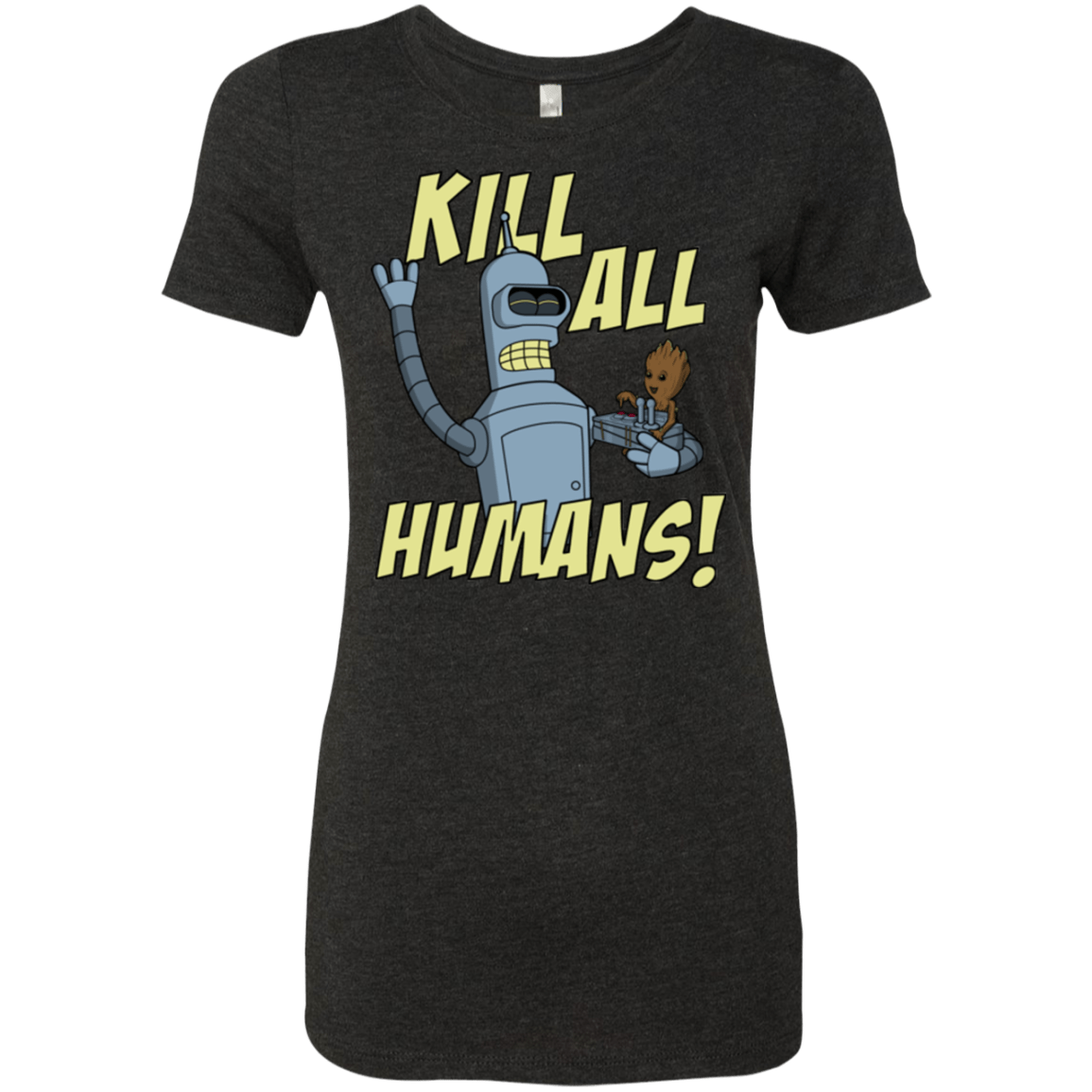 T-Shirts Vintage Black / Small The Button Friends Women's Triblend T-Shirt