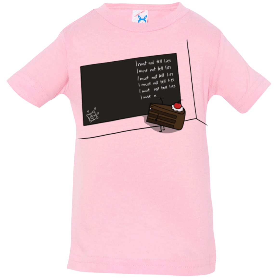 T-Shirts Pink / 6 Months The Cake is a Lie Infant Premium T-Shirt
