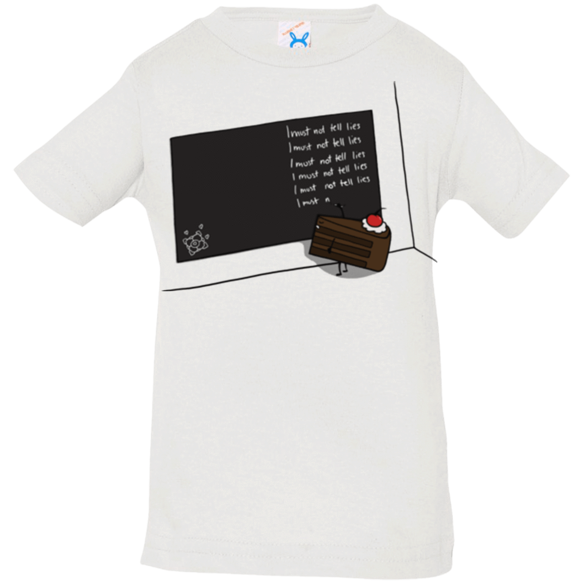 T-Shirts White / 6 Months The Cake is a Lie Infant Premium T-Shirt