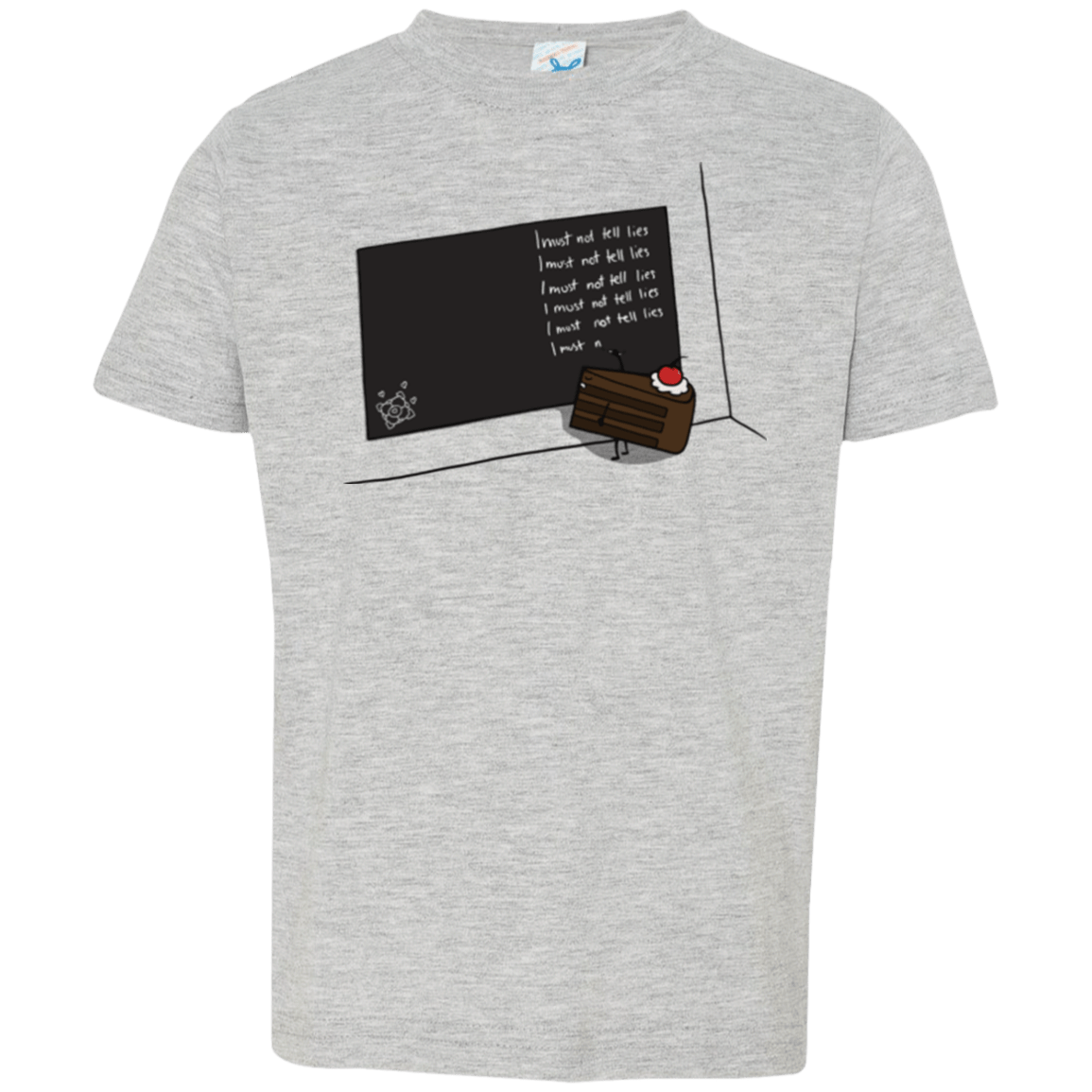 T-Shirts Heather / 2T The Cake is a Lie Toddler Premium T-Shirt