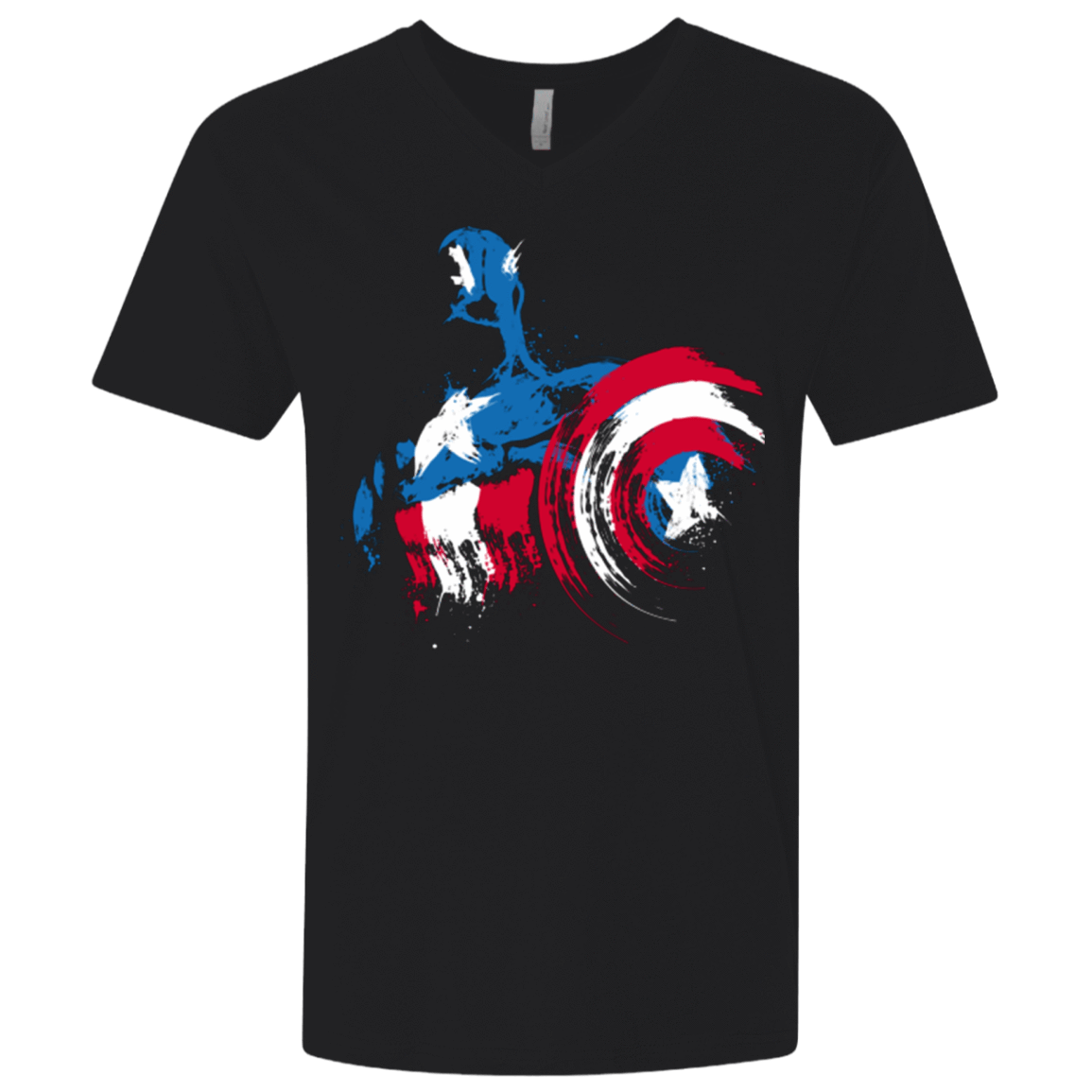 T-Shirts Black / X-Small The Captain is Coming Men's Premium V-Neck