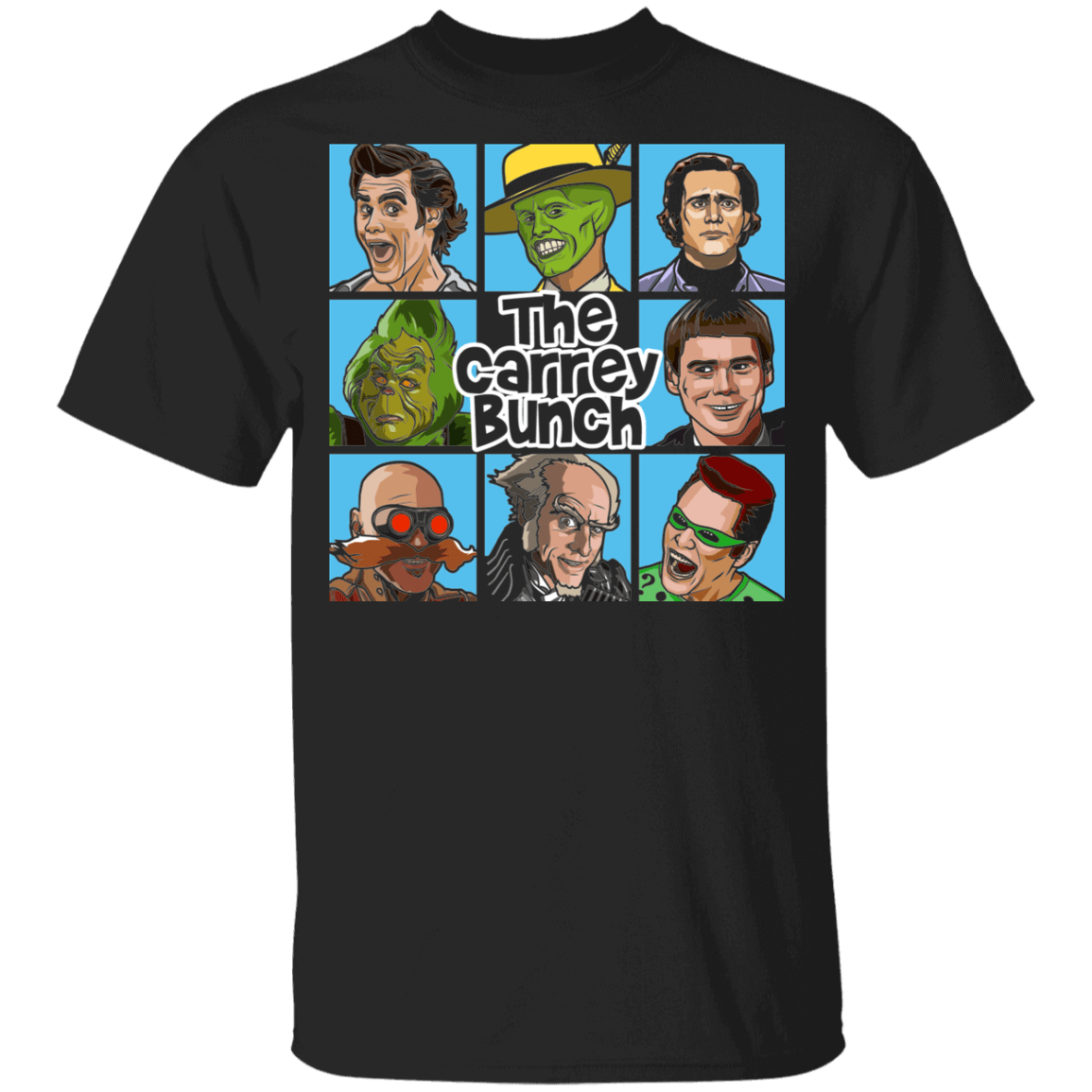 T-Shirts Black / YXS The Carrey Bunch Youth T-Shirt