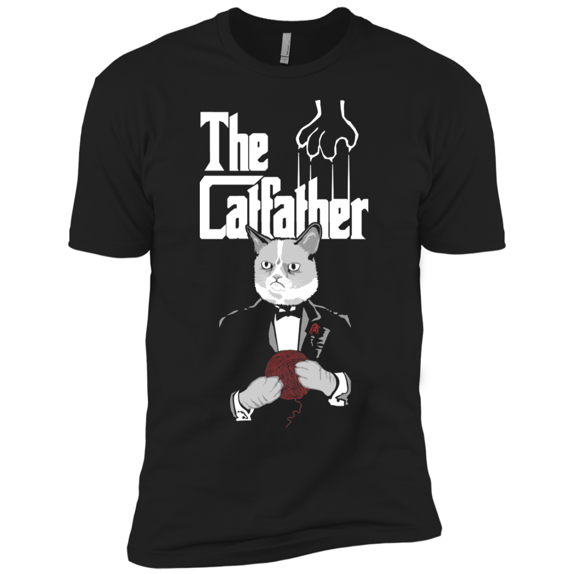 T-Shirts Black / YXS The Catfather Boys Premium T-Shirt