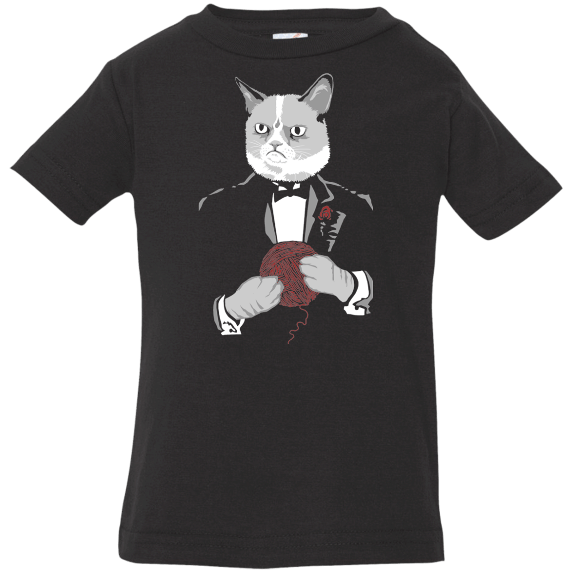 T-Shirts Black / 6 Months The Catfather Infant Premium T-Shirt