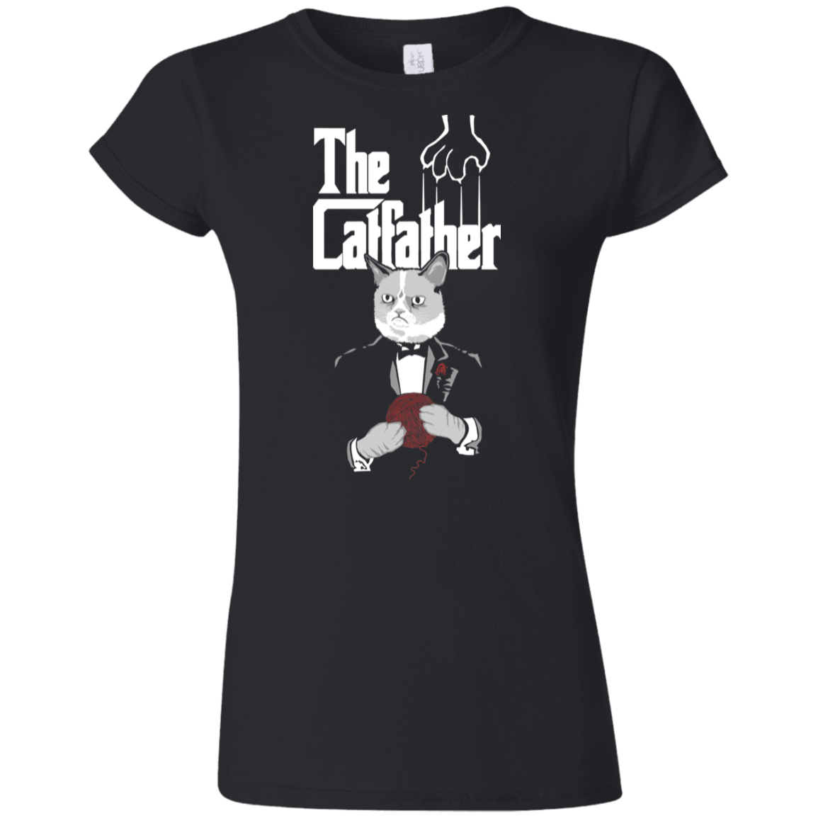 T-Shirts Black / S The Catfather Junior Slimmer-Fit T-Shirt
