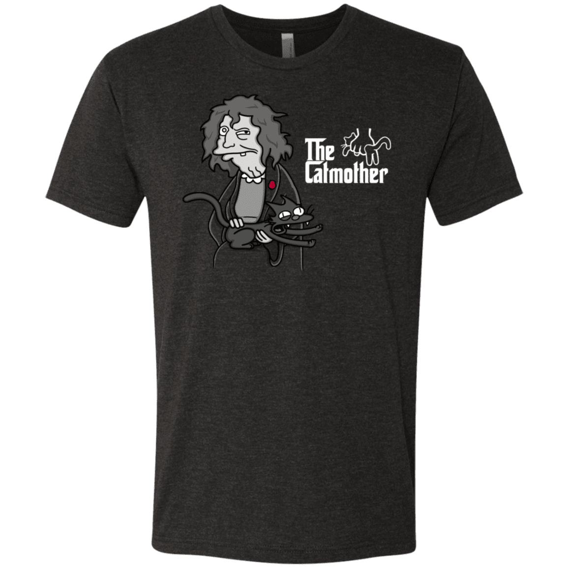 T-Shirts Vintage Black / S The Catmother Men's Triblend T-Shirt