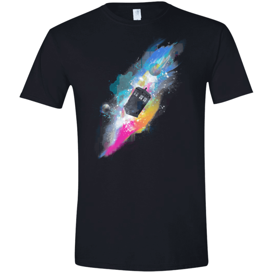 T-Shirts Black / X-Small The Chameleon Men's Semi-Fitted Softstyle