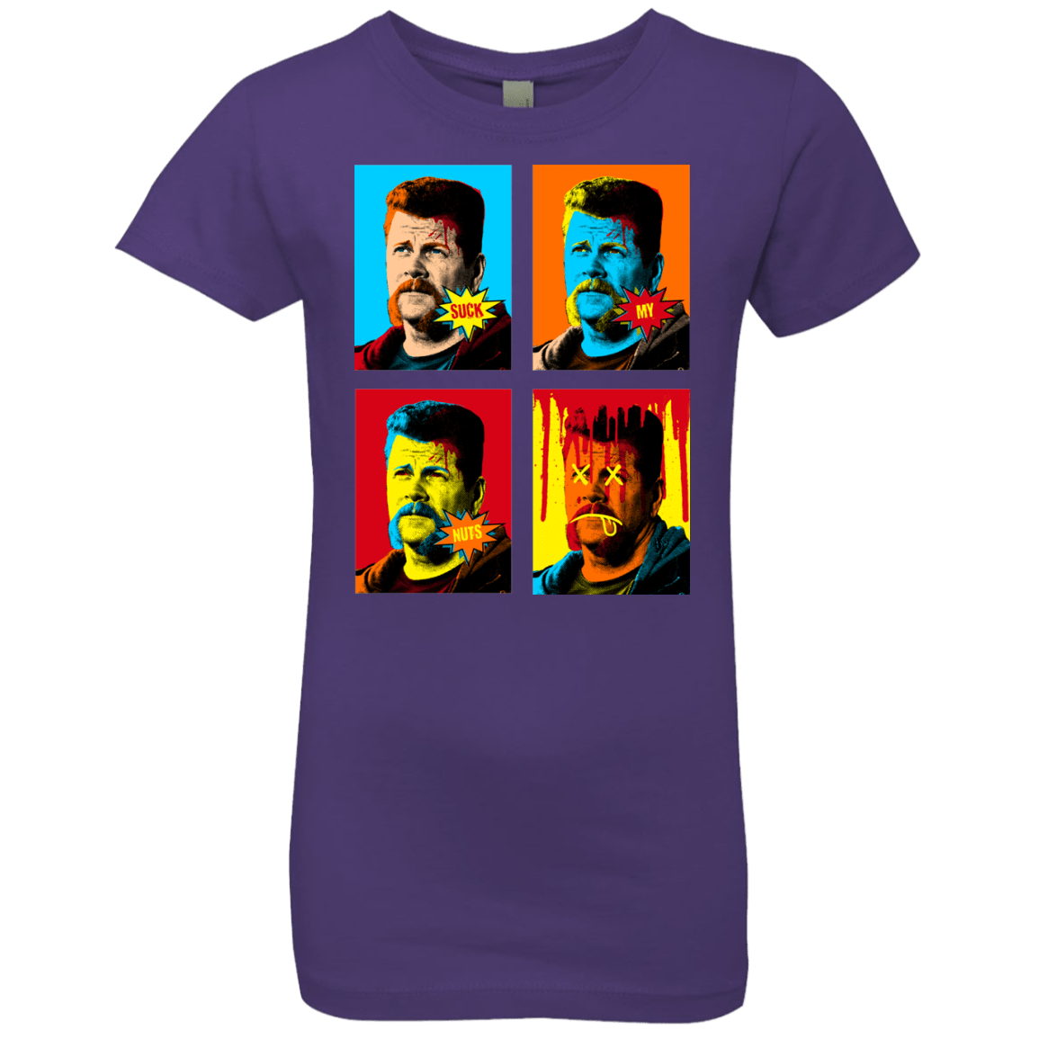 T-Shirts Purple Rush / YXS The Champ Pop Girls Premium T-Shirt