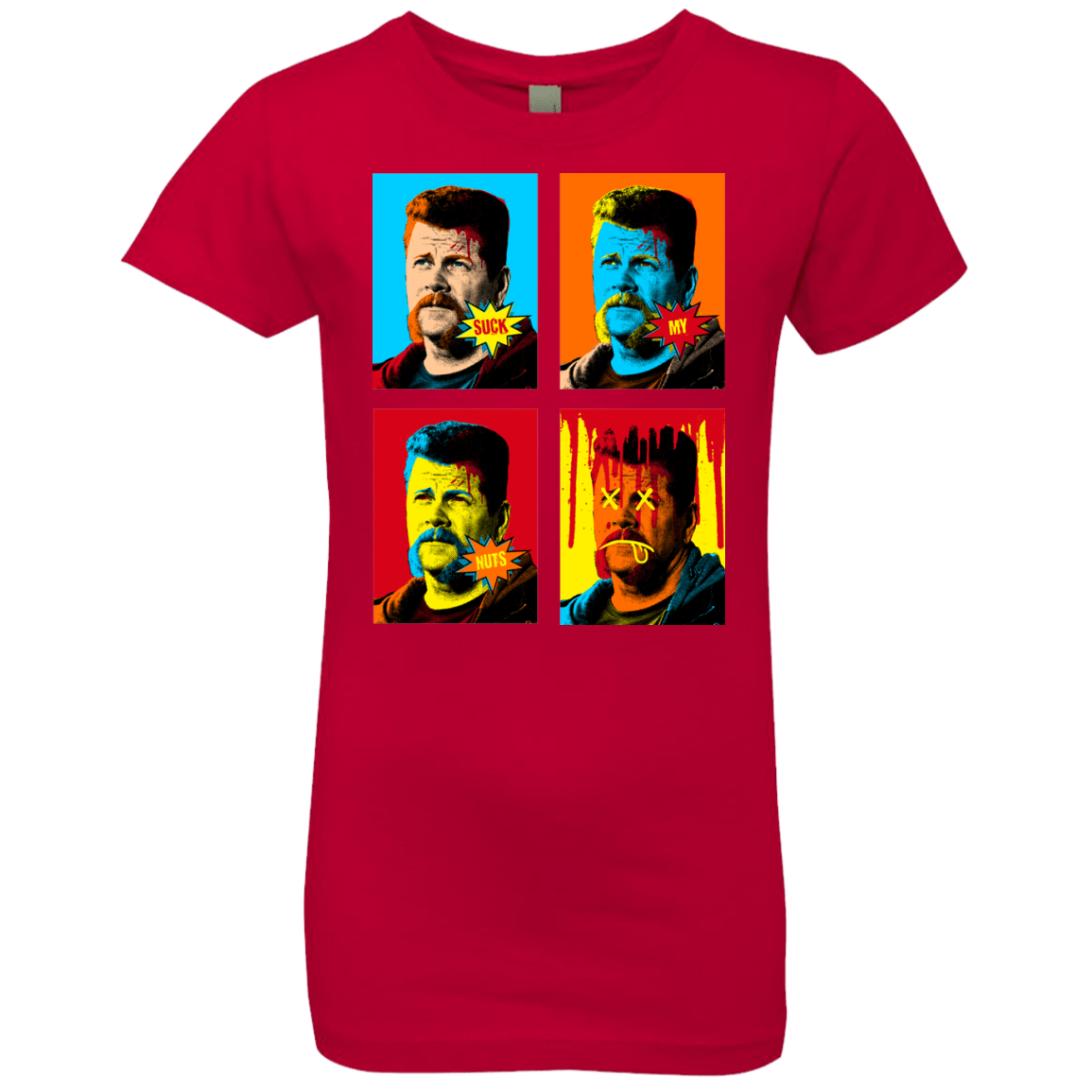 T-Shirts Red / YXS The Champ Pop Girls Premium T-Shirt