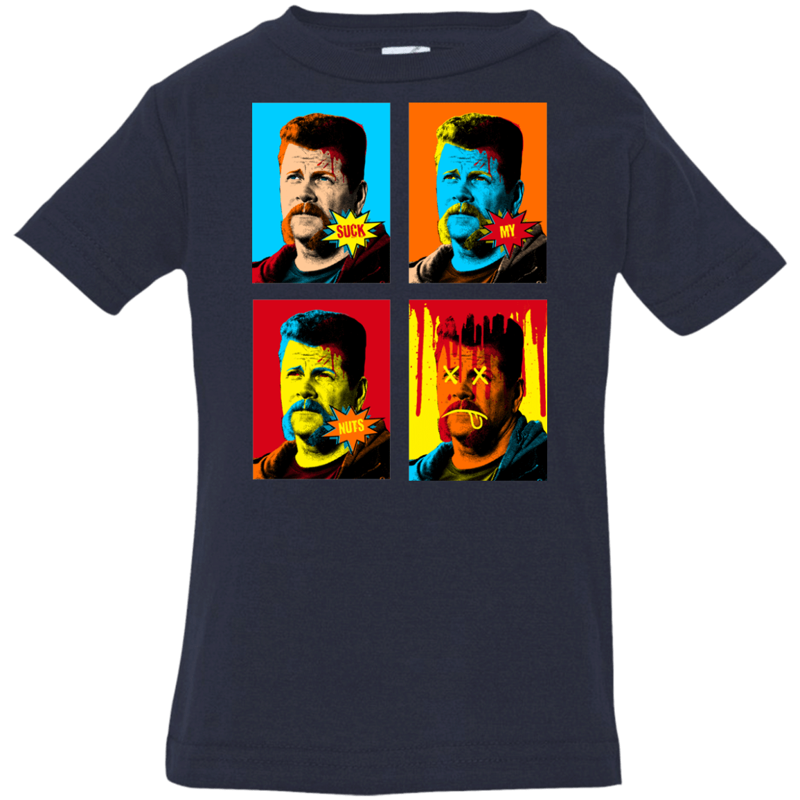 T-Shirts Navy / 6 Months The Champ Pop Infant Premium T-Shirt