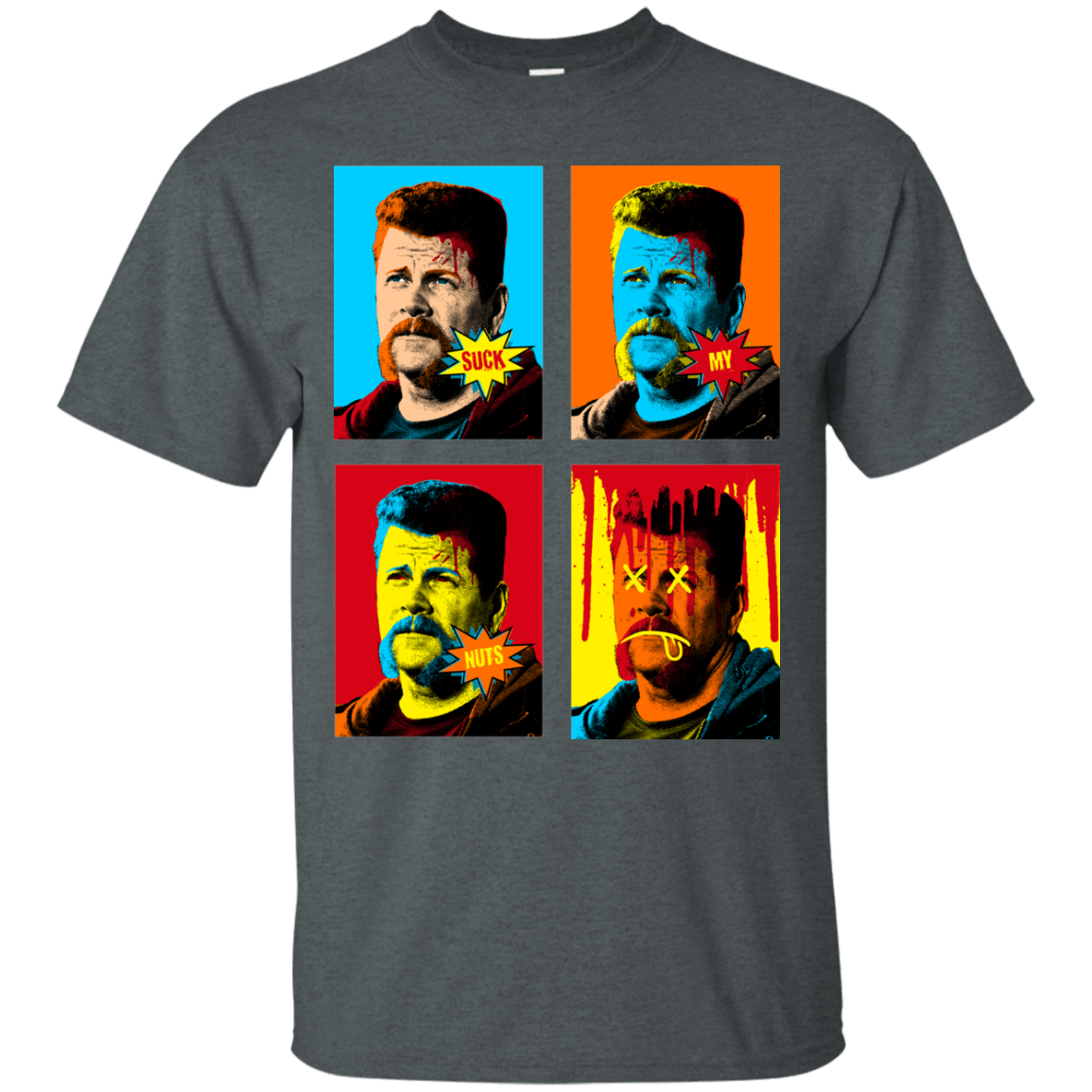 T-Shirts Dark Heather / Small The Champ Pop T-Shirt