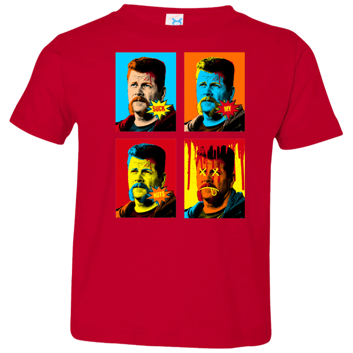 T-Shirts Red / 2T The Champ Pop Toddler Premium T-Shirt