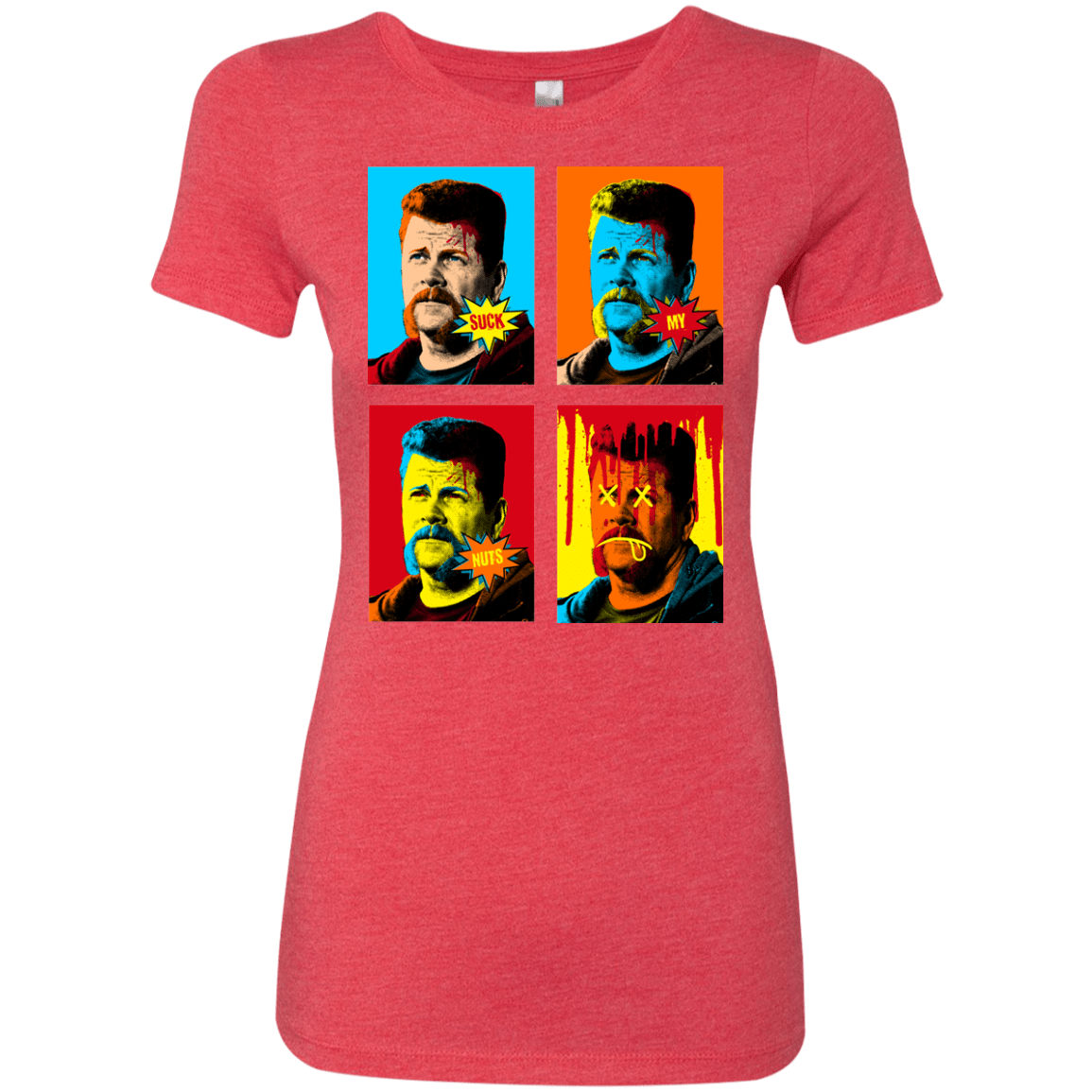 T-Shirts Vintage Red / Small The Champ Pop Women's Triblend T-Shirt