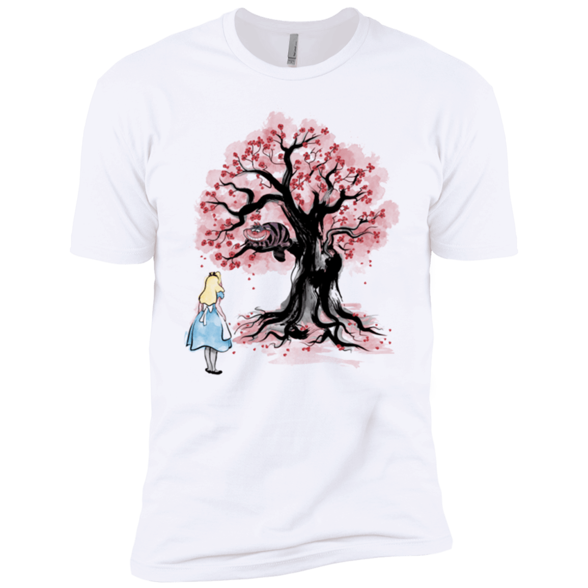 T-Shirts White / YXS The Cheshire's tree Sumi-e Boys Premium T-Shirt