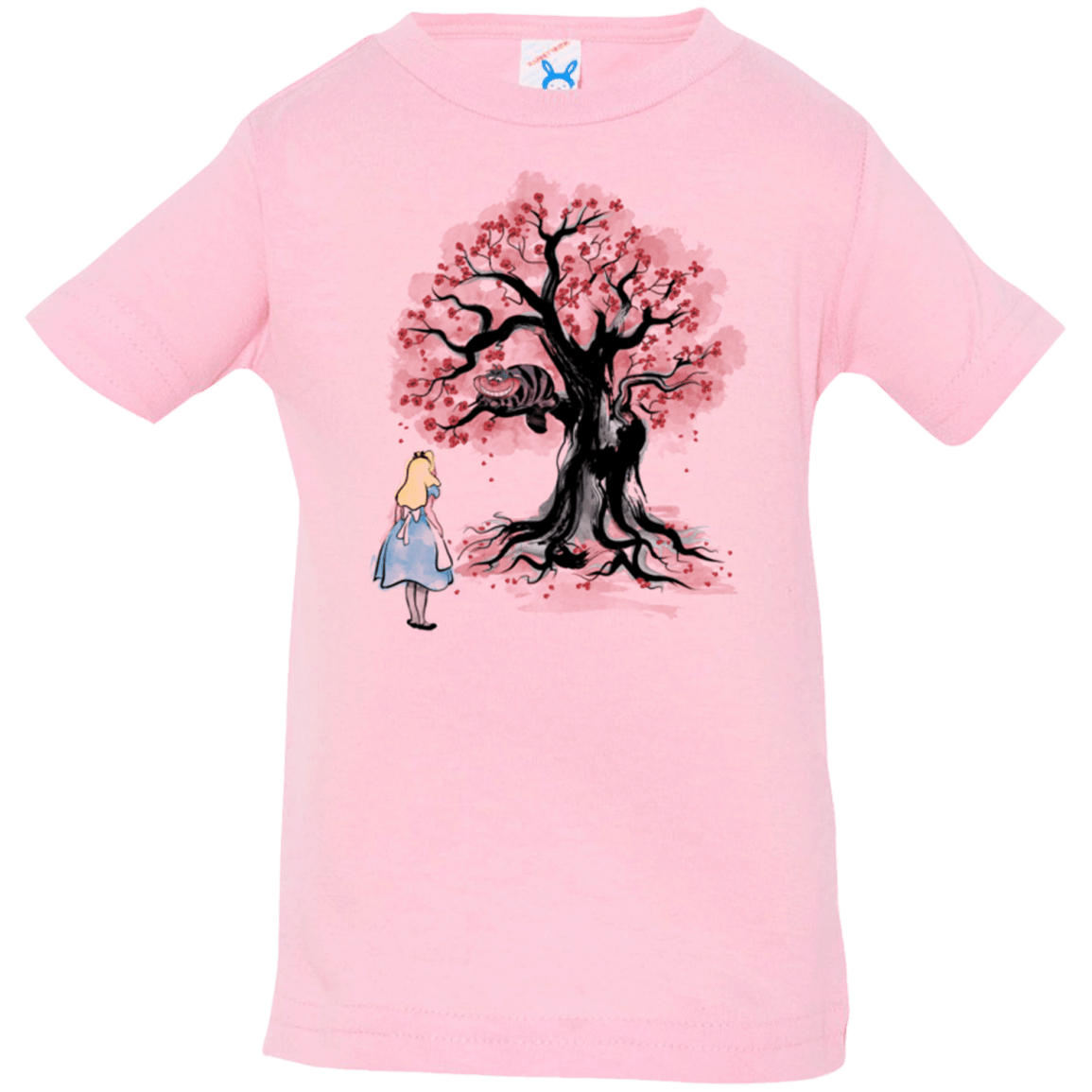 T-Shirts Pink / 6 Months The Cheshire's tree Sumi-e Infant Premium T-Shirt