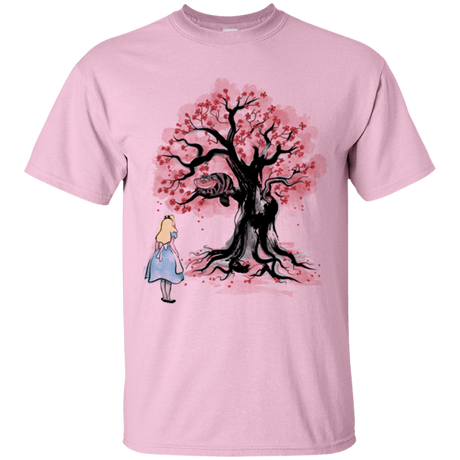 T-Shirts Light Pink / Small The Cheshire's tree Sumi-e T-Shirt