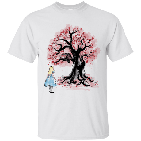 T-Shirts White / Small The Cheshire's tree Sumi-e T-Shirt