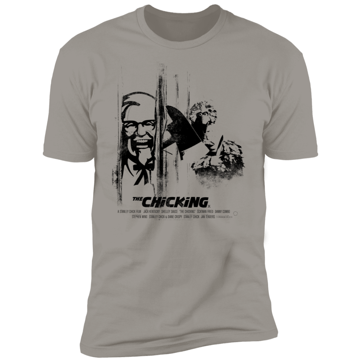 T-Shirts Light Grey / S The Chicking Men's Premium T-Shirt
