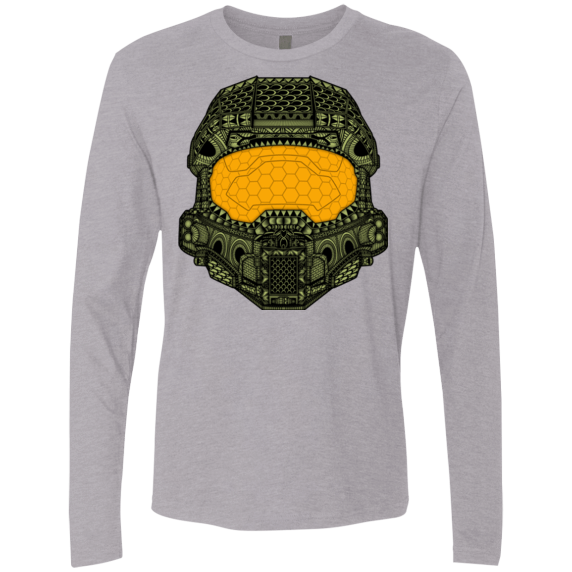 T-Shirts Heather Grey / Small The Chief Men's Premium Long Sleeve