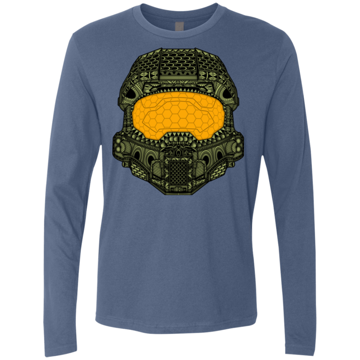 T-Shirts Indigo / Small The Chief Men's Premium Long Sleeve