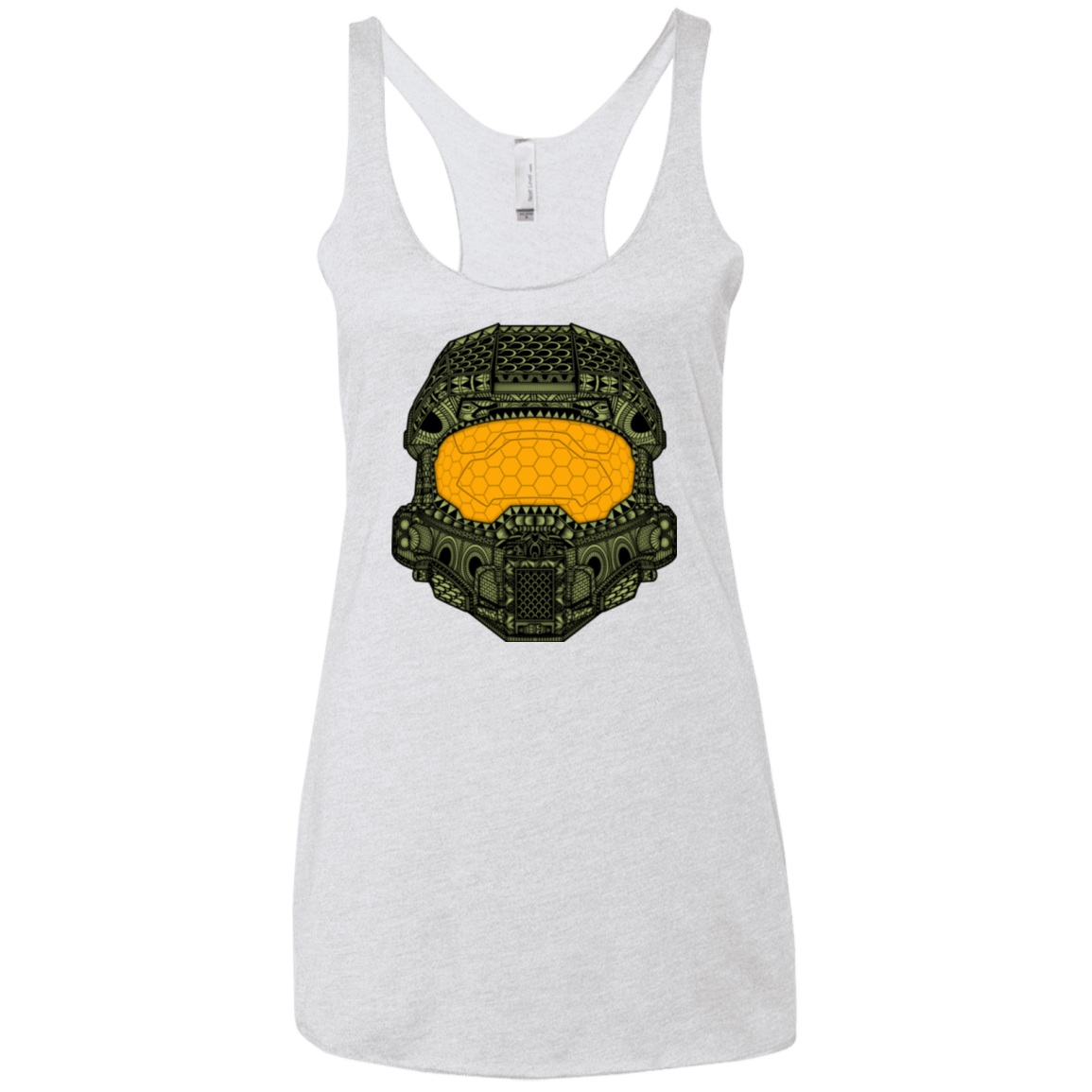 T-Shirts Heather White / X-Small The Chief Women's Triblend Racerback Tank