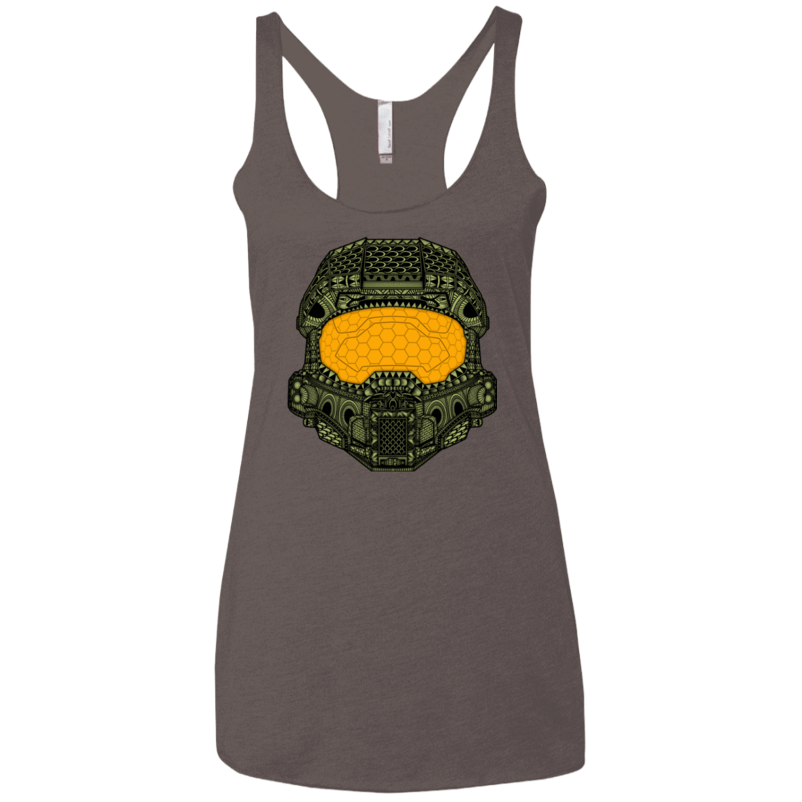 T-Shirts Macchiato / X-Small The Chief Women's Triblend Racerback Tank