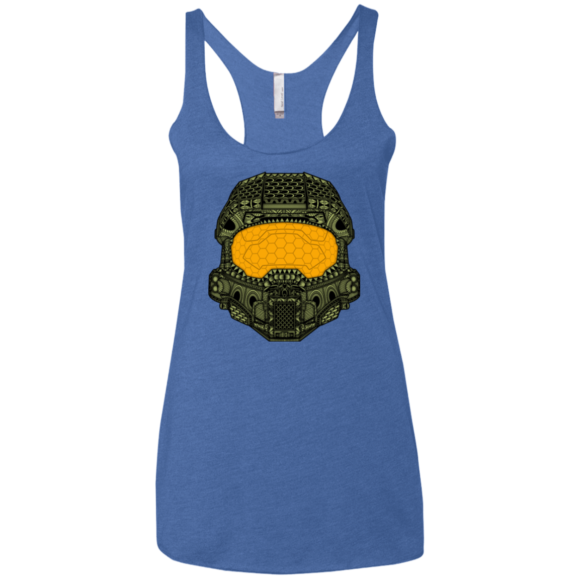 T-Shirts Vintage Royal / X-Small The Chief Women's Triblend Racerback Tank