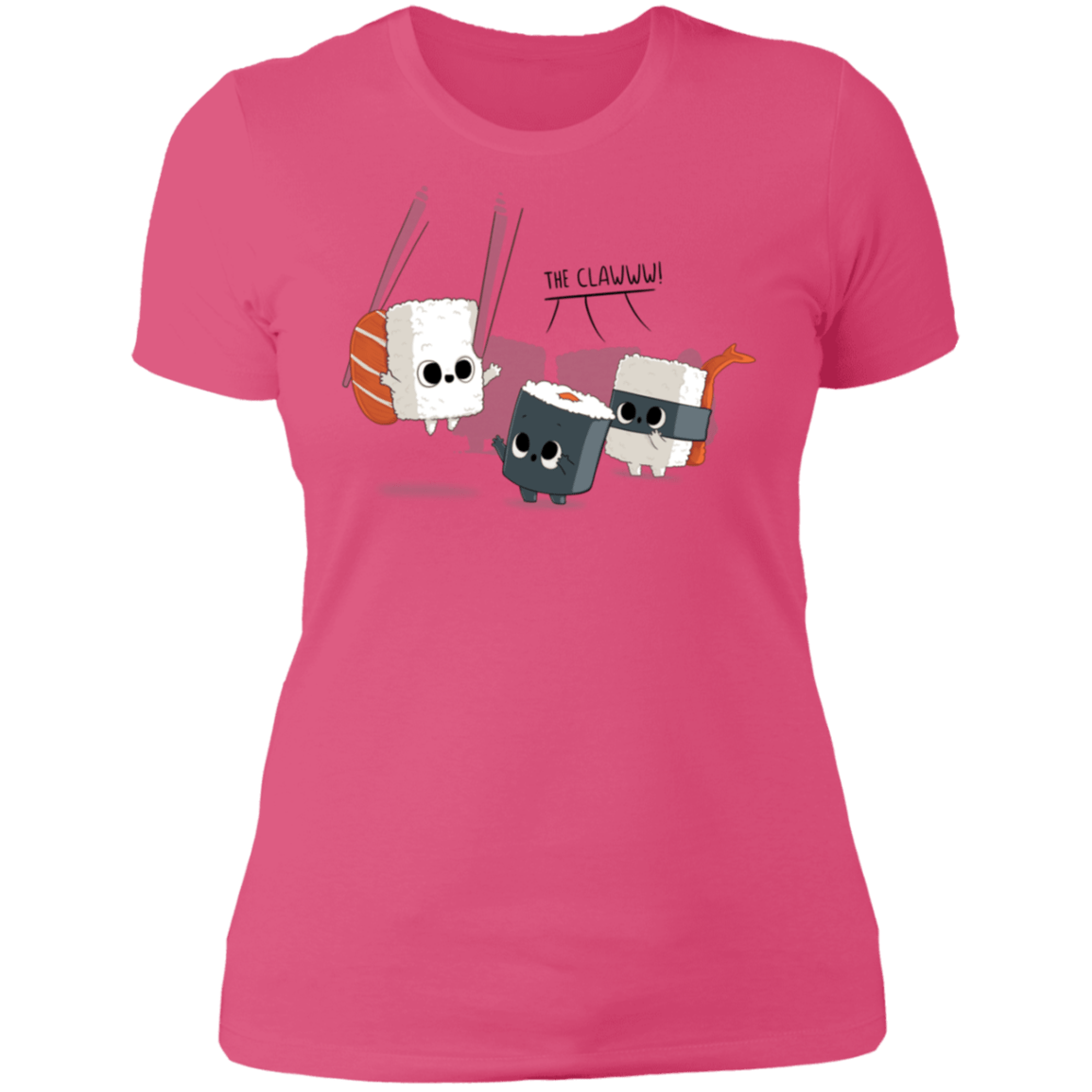 T-Shirts Hot Pink / S The Clawww Women's Premium T-Shirt