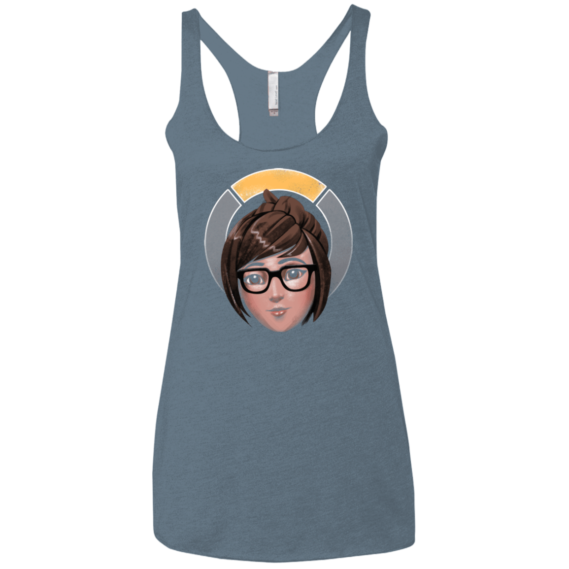 T-Shirts Indigo / X-Small The Climatologist Women's Triblend Racerback Tank