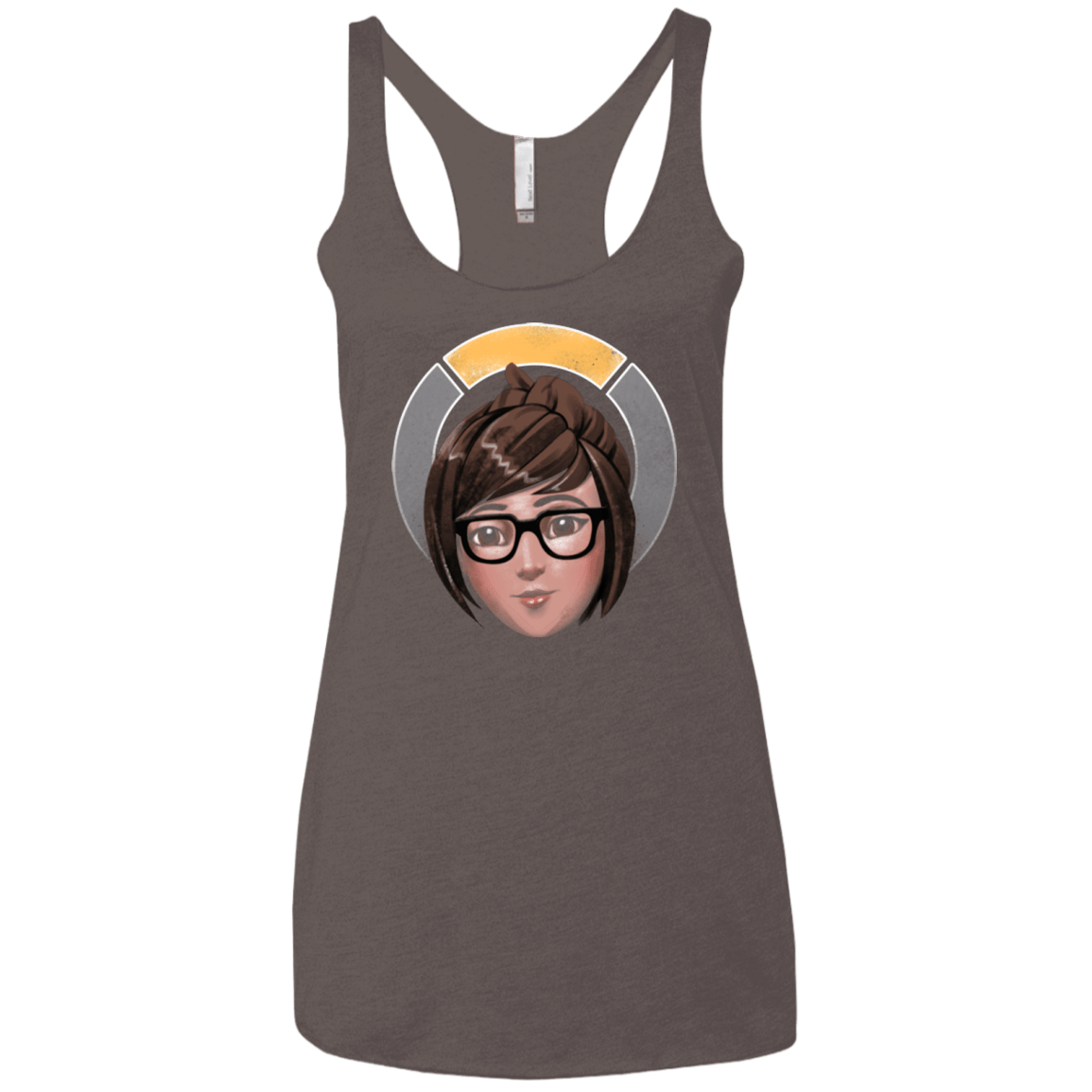 T-Shirts Macchiato / X-Small The Climatologist Women's Triblend Racerback Tank