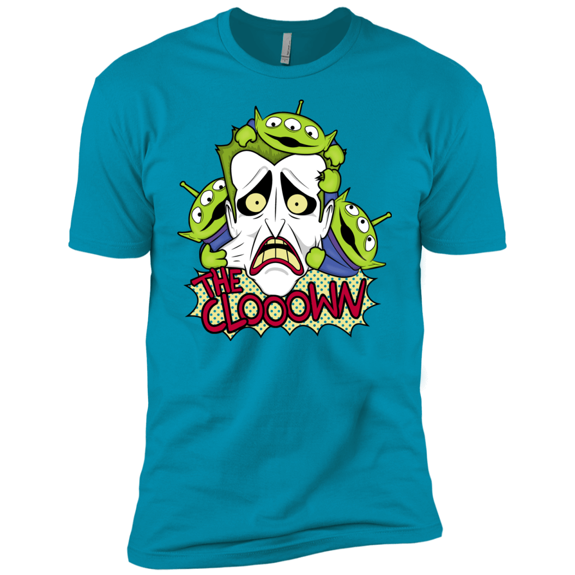 T-Shirts Turquoise / YXS The clooown Boys Premium T-Shirt