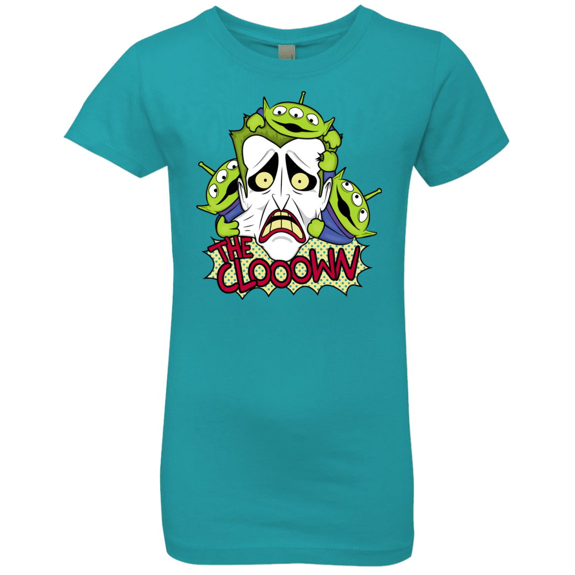 T-Shirts Tahiti Blue / YXS The clooown Girls Premium T-Shirt