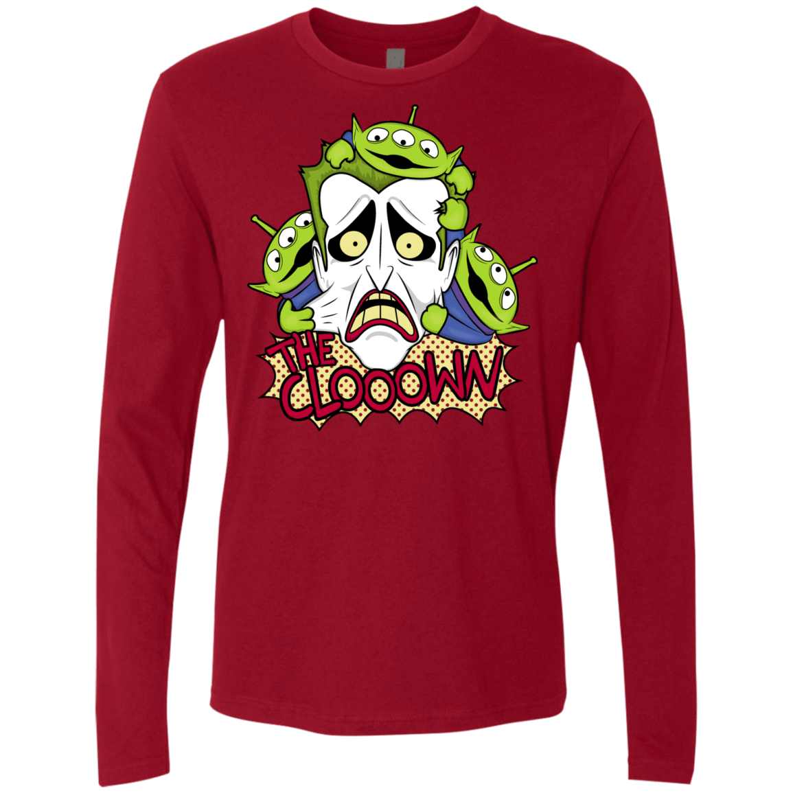 T-Shirts Cardinal / Small The clooown Men's Premium Long Sleeve