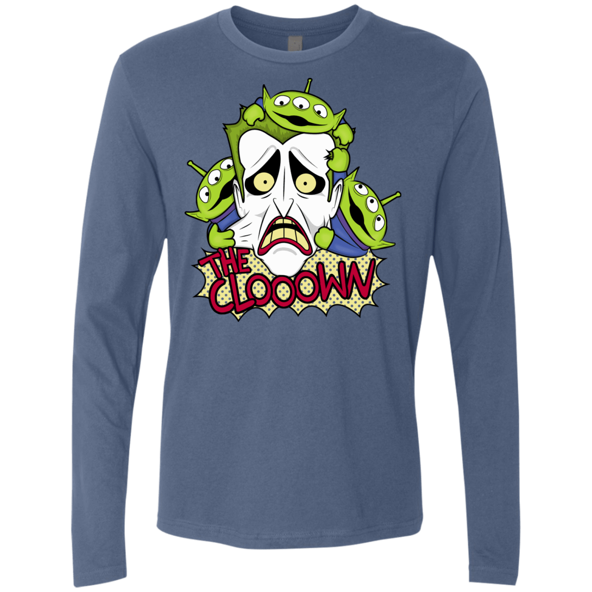 T-Shirts Indigo / Small The clooown Men's Premium Long Sleeve