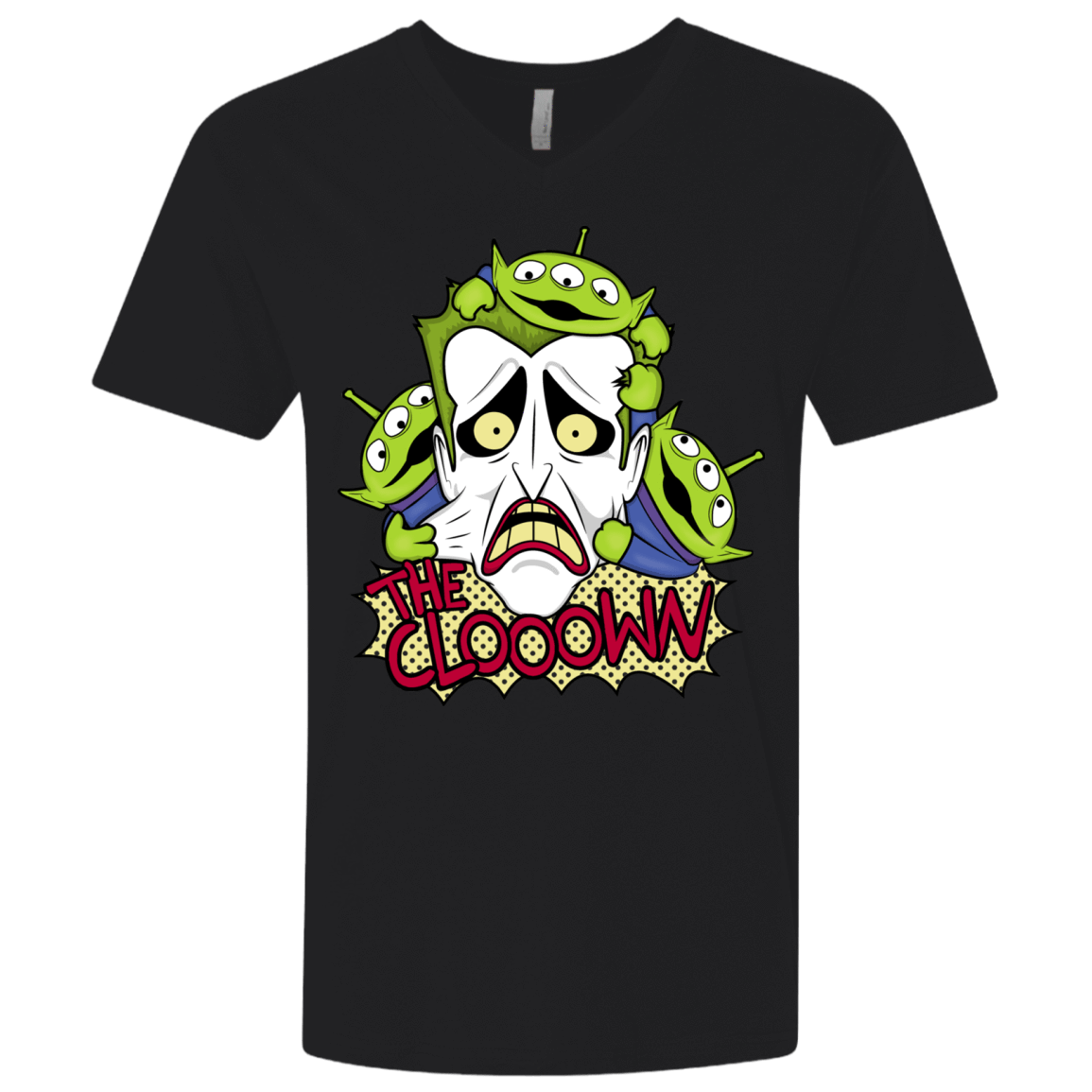 T-Shirts Black / X-Small The clooown Men's Premium V-Neck