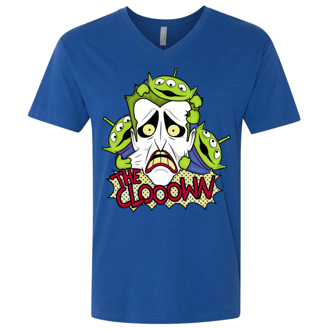 T-Shirts Royal / X-Small The clooown Men's Premium V-Neck