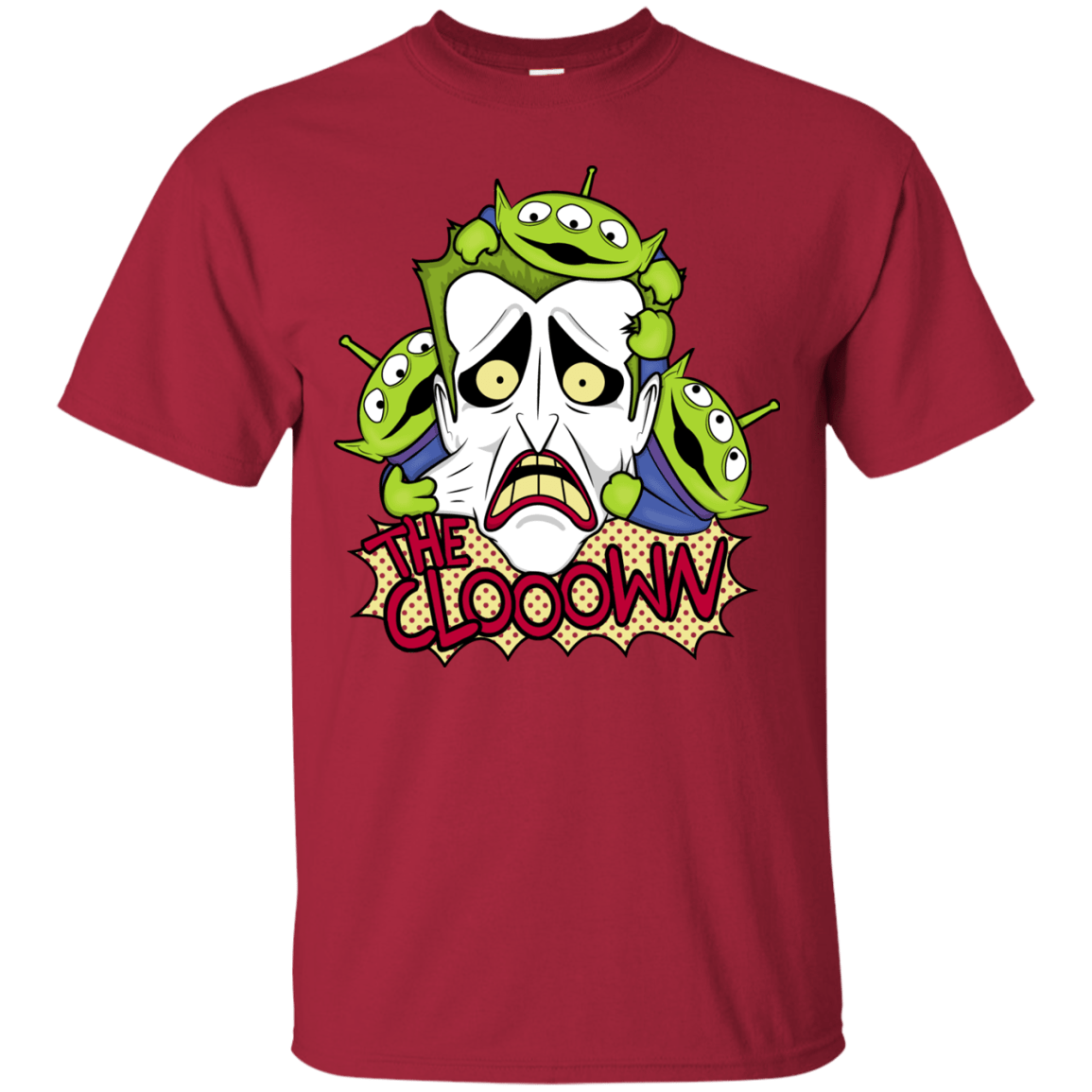 T-Shirts Cardinal / Small The clooown T-Shirt