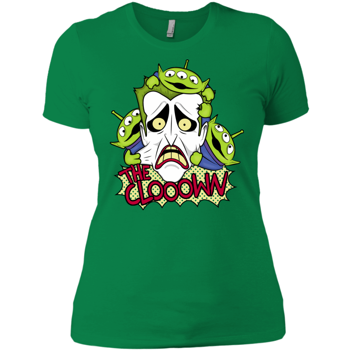 T-Shirts Kelly Green / X-Small The clooown Women's Premium T-Shirt